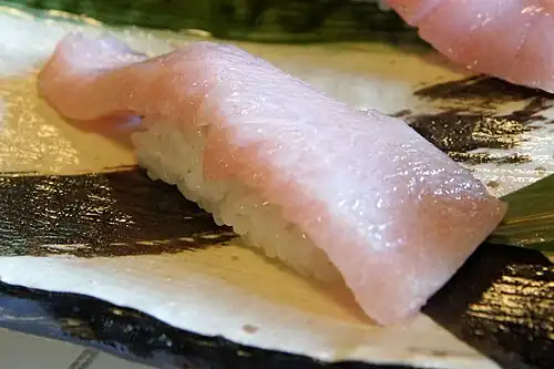 Ōtoro (very fatty toro)