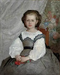 Portrait of Romaine Lacaux, 1864, Cleveland Museum of Art