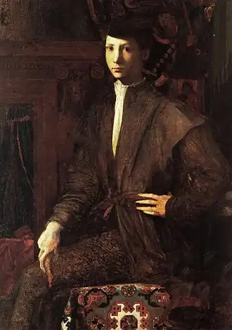 Portrait of a Young Man Seated on a Carpet (c. 1525–1527)