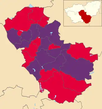2014 results map