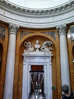 Ceiling-suspended display