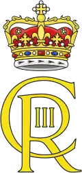A logo with "CR III" and a crown