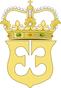 Royal Monogram as Princess Elisabeth of Romania
