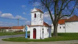 Chapel in the centre of Rozkoš