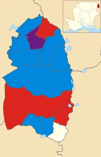 2016 results map