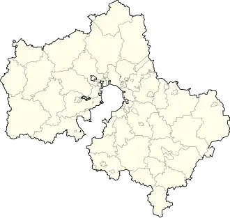Dedovsk is located in Moscow Oblast