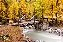 Brücke über die Clemgia.