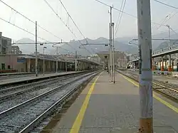 View of the platforms