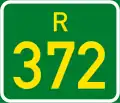 Regional route R372 shield