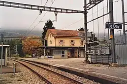 La gare du Day en 2001.