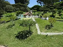 One of the Three Little Pigs' houses