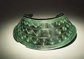 Bronze collar, Sweden, 1500-1300 BC