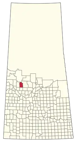 Location of the RM of Medstead No. 497 in Saskatchewan