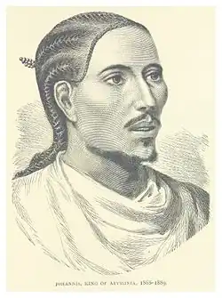 Atse Yohannes IV, Emperor of Ethiopia born in Tembien, Ethiopian Empire