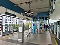 View of Kupang LRT platforms