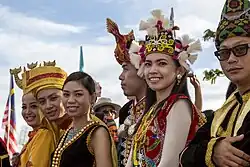 Image 130Some of the traditional clothes from East Malaysia (from Culture of Malaysia)