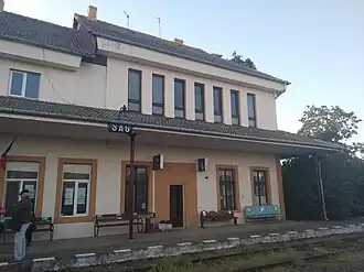Șagu railway station