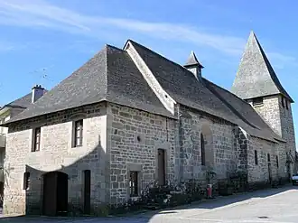 The church in Saint-Augustin