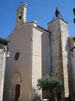 The church of Saint-Mamert-du-Gard