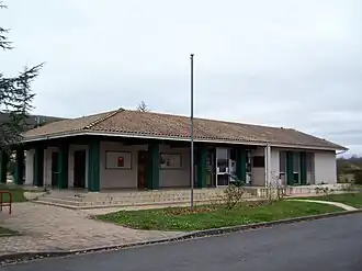 The town hall in Saint-Vincent-de-Paul