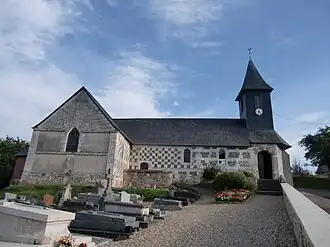 The church in Saint-Christophe-sur-Condé