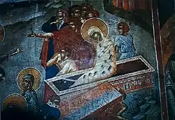 Fresco of the Raising of Lazarus