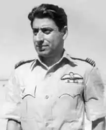 Sajad Haider was a former Pakistan Air Force officer.