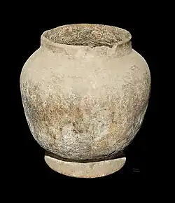 Ceramic vase – former collection of Jean Moura MHNT