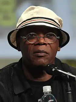 A photograph of Samuel L. Jackson