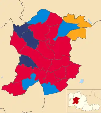 2006 results map