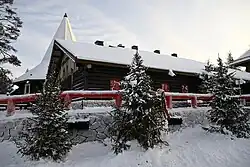 Santa Claus Village at Rovaniemi, Finlnd