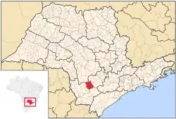 Location in São Paulo state