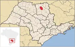 Location in São Paulo state