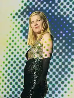 Cracknell performing in 2012