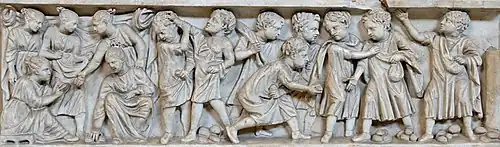 Children playing with nuts (3rd century)