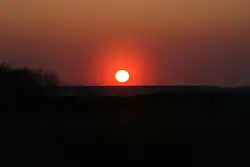 Dawn at the Saugūniškės