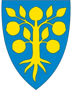 Coat of arms of Sauherad Municipality