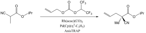 Synergistic catalysis developed by Sawamura et al.