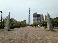 Seen from Sazae-san Street