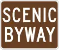 Scenic Byway sign