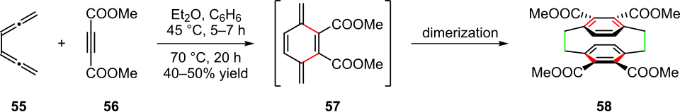 Scheme 11. Pericyclic sequence for the synthesis of [2,2]paracyclophanes
