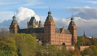 Johannisburg Palace in Aschaffenburg