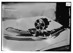 The .38 caliber Colt revolver used to shoot Roosevelt