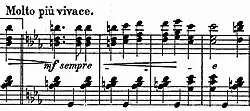 The motif from Schumann's Carnaval that is allegedly similar to another motif in Beethoven's Emperor Concerto.