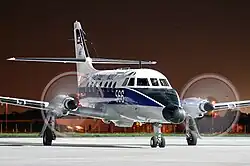 Handley Page HP.137 Jetstream T.2 of 750 Naval Air Squadron at RNAS Culdrose.