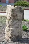 A stele from Melgunov Kurgan, now stored in Kropyvnytskyi Local History Museum