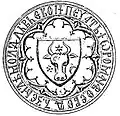 Seal of Roman I of Moldavia. 1392