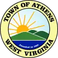 Official seal of Athens, West Virginia