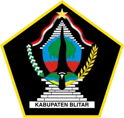 Coat of arms of Blitar Regency