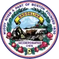 Official seal of Brookline, Massachusetts